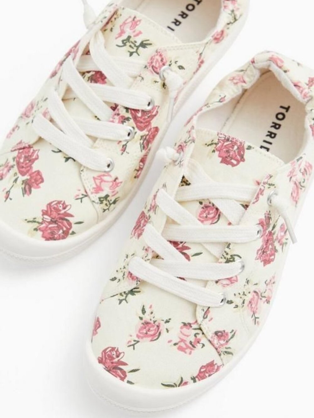 Torrid Floral Riley Ruched Sneaker